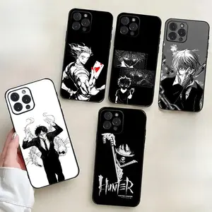 Anime HUNTER x HUNTER Phone Cases For iPhone 17 16 15 14 13 12 11 Promax Pro Air Plus Balck TPU Silicone Soft Cover
