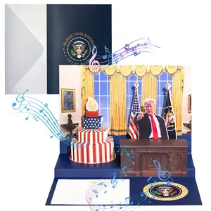 Pop Up Trump Birthday Card with Light & Sound - Greeting Card - Birthday - Oval Office Pop Up Trump Birthday Card with Light & Sound - Greeting Card - Birthday - Oval Office