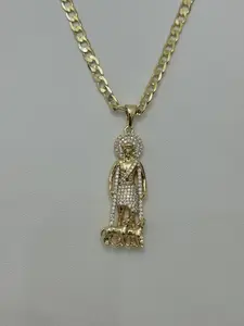 San Lázaro con cadena cubana 60 cm