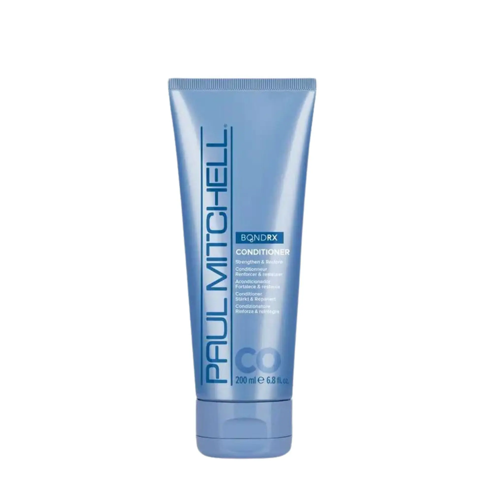 Paul Mitchell Bond Rx Conditioner - Lightweight Vanilla Aroma Liquid Haircare, Strengthens Chemically Treated Damaged Locks, Restores Youthful Look, US-Sourced Repair Solution for All Hair Types, Fragrance, Vegan, 2023 People Magazine Beauty Award, Any, A