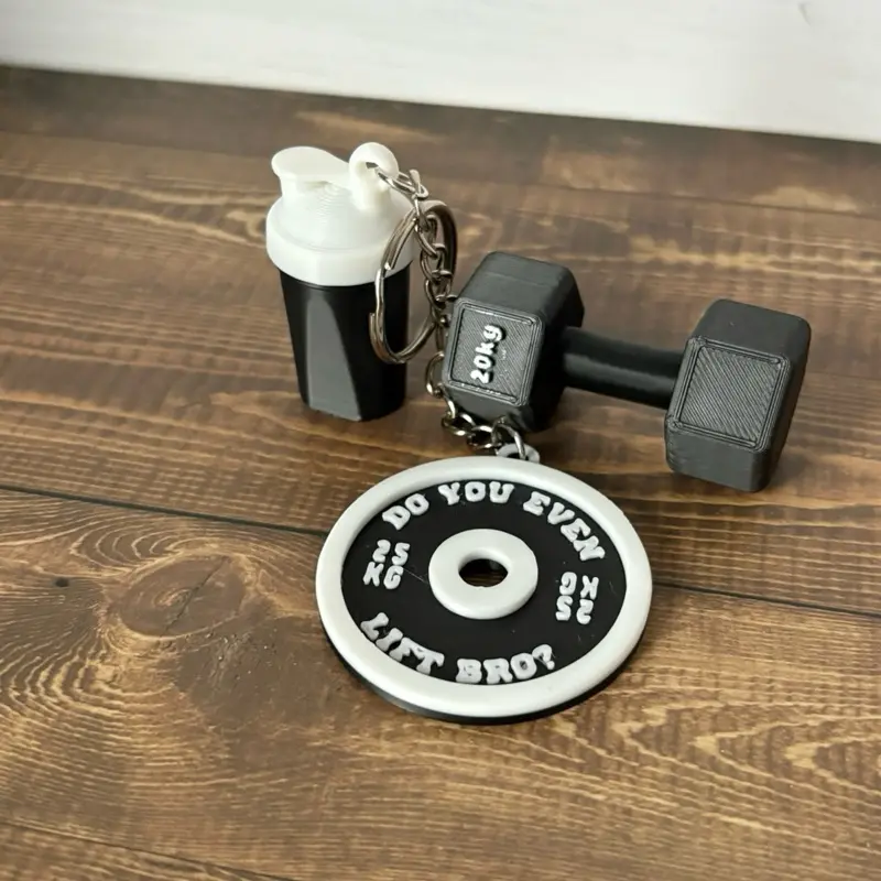 Gym bag charms