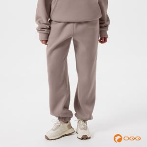 OQQ Women's loose sports pants autumn casual sports pants waist drawstring with pockets simple sports pants