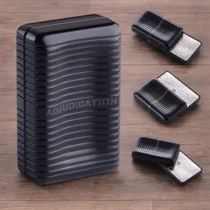 Highly acclaimed  Fidget slider Toy for Anxiety Relief. A metallic finger spinner and slider desk toy for adults to relieve stress at the office. fidgety