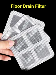 Bathroom Floor Drain Filter with 20 Tablets per Pack Adaptable to Various Sizes Compact Practical Easy Installation Hair Stopper Catcher