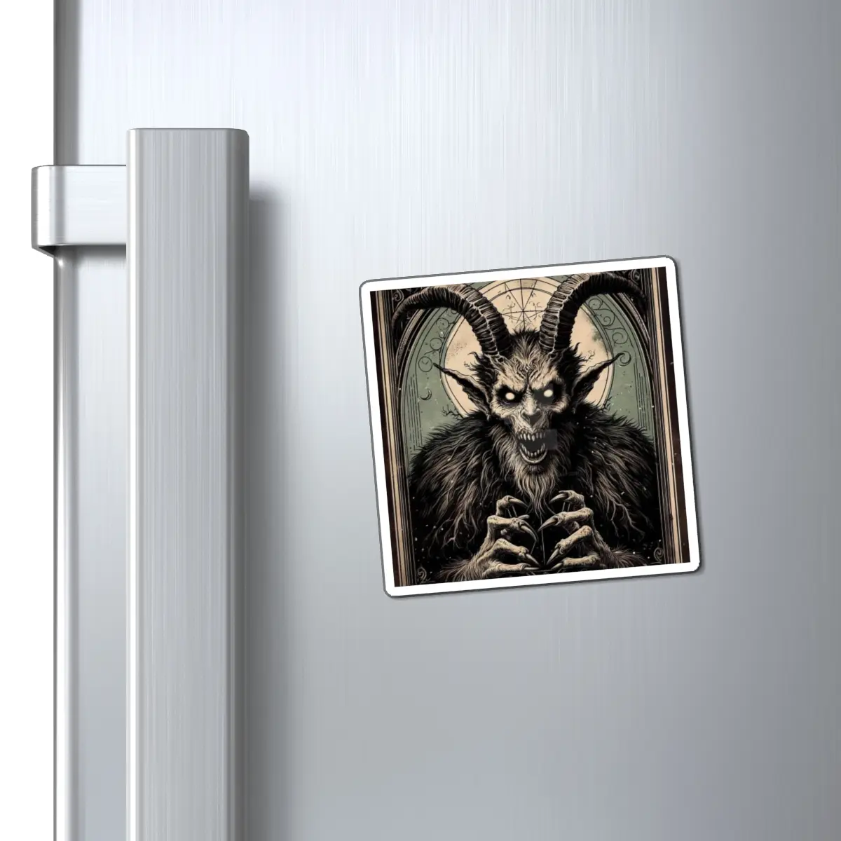 Krampus Demon Horror Halloween Magnets