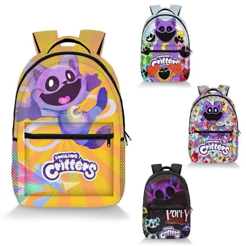 Poppy Playtime Chapter 3 "Smiling Critters" Large-Capacity Full-Print Backpack