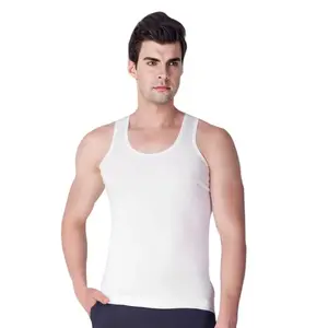 2 piece set white Frontline Men’s Cotton Vest | Size 95 cm | Original