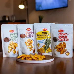 PakChips Assorted Flavors 50gram - 60gram Snack, Vacuum  Fried, No Preservatives, No Added Sugar, Vegan