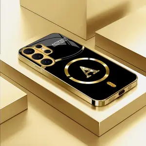 Suitable for [Galaxy S26 Ultra] high-end MagSafe phone case，Features a magnetic attachment function，each of the 26 letters has its own unique characteristics, so you can choose the one that suits you best. YM99