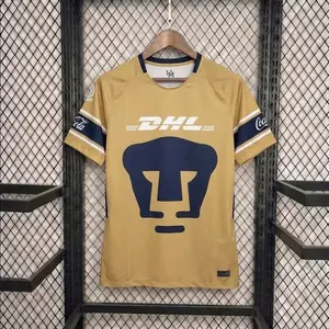 [Hot Jersey] - Pumas UNAM 2017-18 Third Soccer Jersey - Full Print Logo