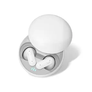 SK41 True Wireless Noise Cancelling Earbuds, up to 40 Hours of Playback with Wireless Charging,HiFi Music Earphone, Touch & Voice Control, IPX5 Water Resistant,Mini and Short Handle Design headphone