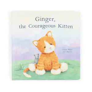 {Jellycat} Ginger, the Courageous Kitten Book