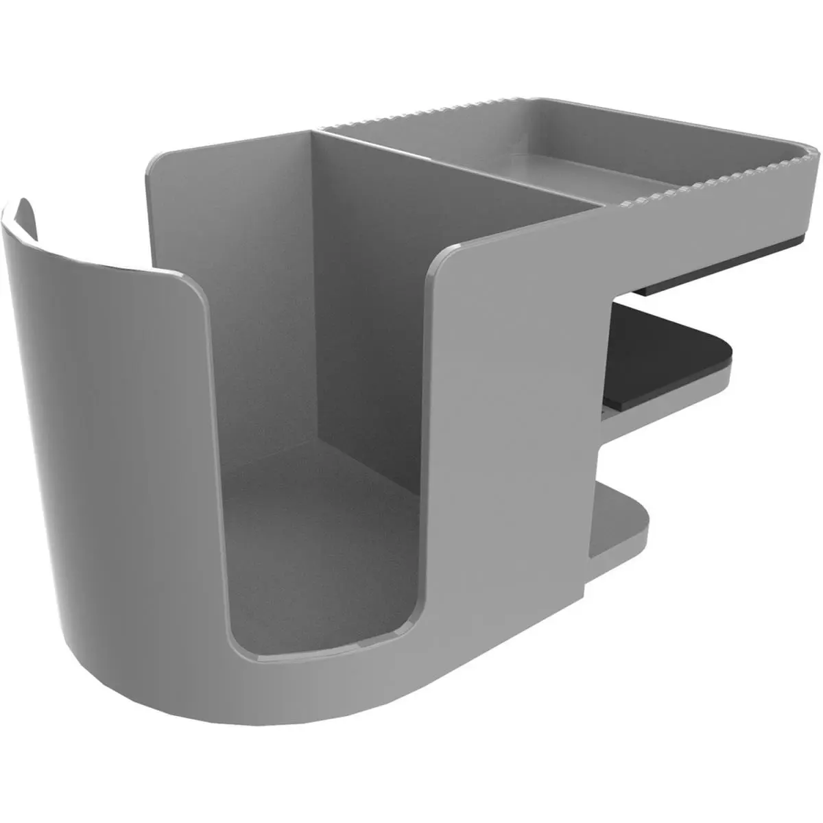 Standing Desk Cup Holder Organizer, Grey
