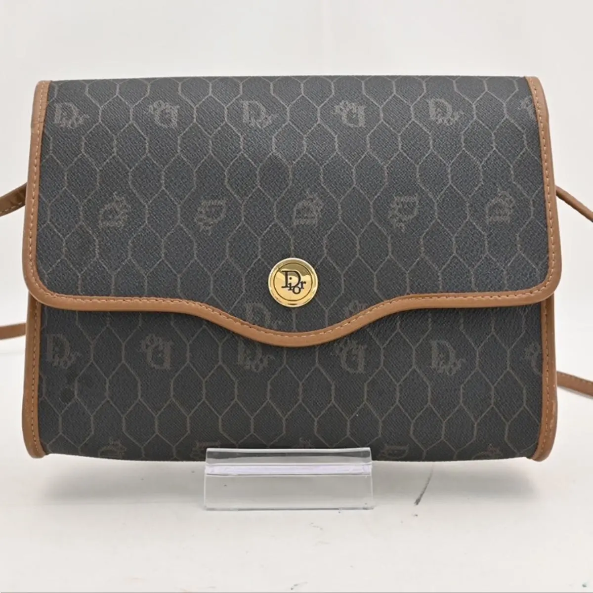 Pre-owned Dior As Shown Shoulder Bags Honeycomb Shoulder Bag Pochette Crossbody Bag di8921bs