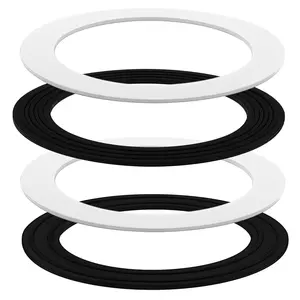 EPE & Rubber Sink Strainer Seal Kit for 3-1/2 Inch Drains | 2 O-Rings Gasket + 2 Seal Ring Washers | No Plumber's Putty Needed |  Standard Drain Compatibility ?