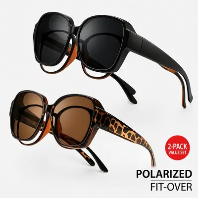 Sunglasses That Fit over Round Glasses - TikTok Shop display picture 3