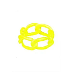 Neon Dipped Link Rings