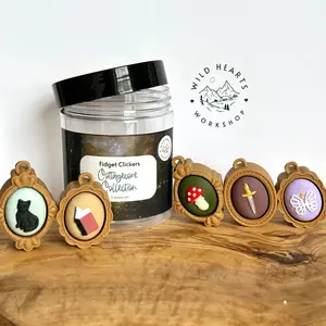 Cottagecore Fidget Clicker Bundle