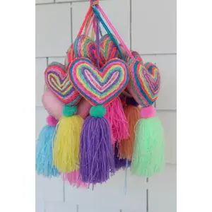 Heart Pom Poms