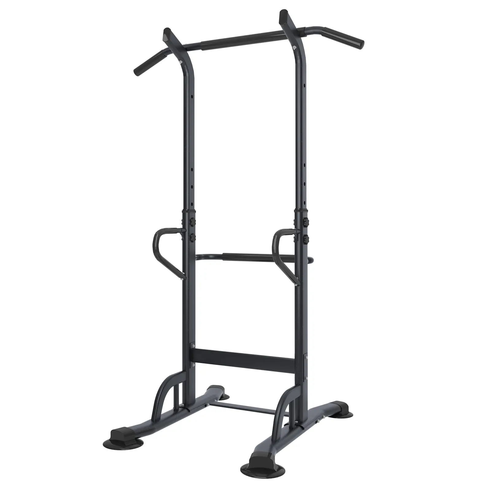 Multifunctional Pull-Up Station - Heavy-Duty Metal Frame, Widened Main Supports, 8-Shaped Anti-Overturning Base for Stability & Durability, Fitness Equipment, Pull Up & Push Up Board Home Gym Kit