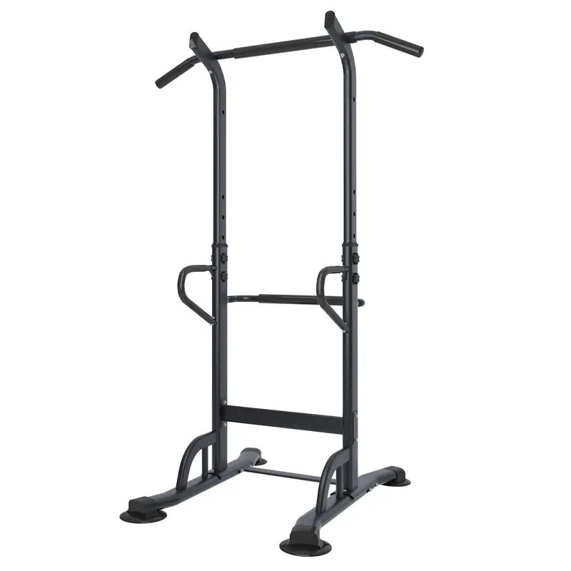 Multifunctional Pull-Up Station - Heavy-Duty Metal Frame, Widened Main Supports, 8-Shaped Anti-Overturning Base for Stability & Durability, Fitness Equipment, Pull Up & Push Up Board Home Gym Kit