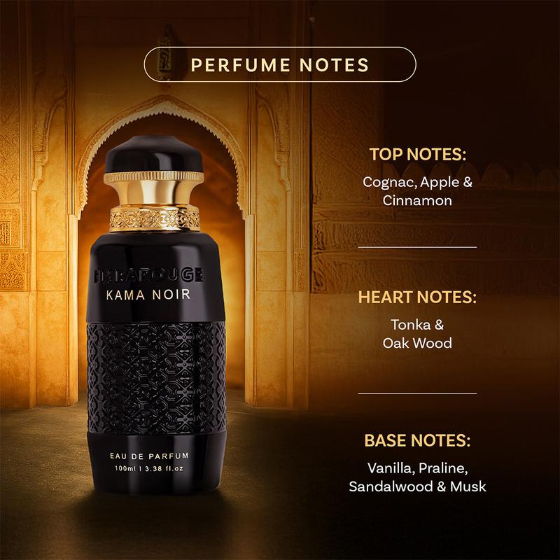 EMBAROUGE Urban Oud, Kama Noir, Monark, Oud Studio & Midnight Mirage Bloom Perfume Combo for Men & Women | 5x100ml | Urban Oud: Wood | Kama Noir: Fresh | Monark: Apple | Oud Studio: Citrus | Mirage Bloom: Chypre | Eau de Parfum (EDP)