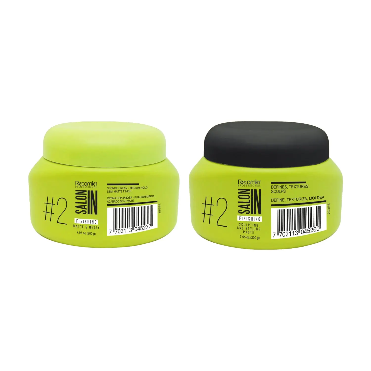 Finishing 2-Piece Set: Matte & Messy + Sculpting & Styling Paste 7.05 oz each