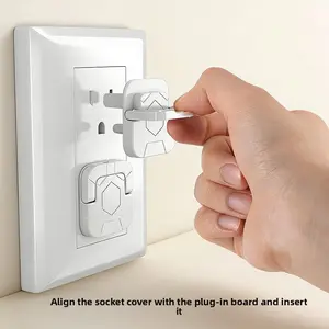 30/60 American-style socket covers - child-safe socket covers.Child-safe electrical plug protectors to prevent electric shock