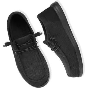 Steel Toe Shoes for Men Lightweight Loafers Slip On Safety Work Shoes Composite Toe Comfortable Non Slip Tennis Dress Sneakers