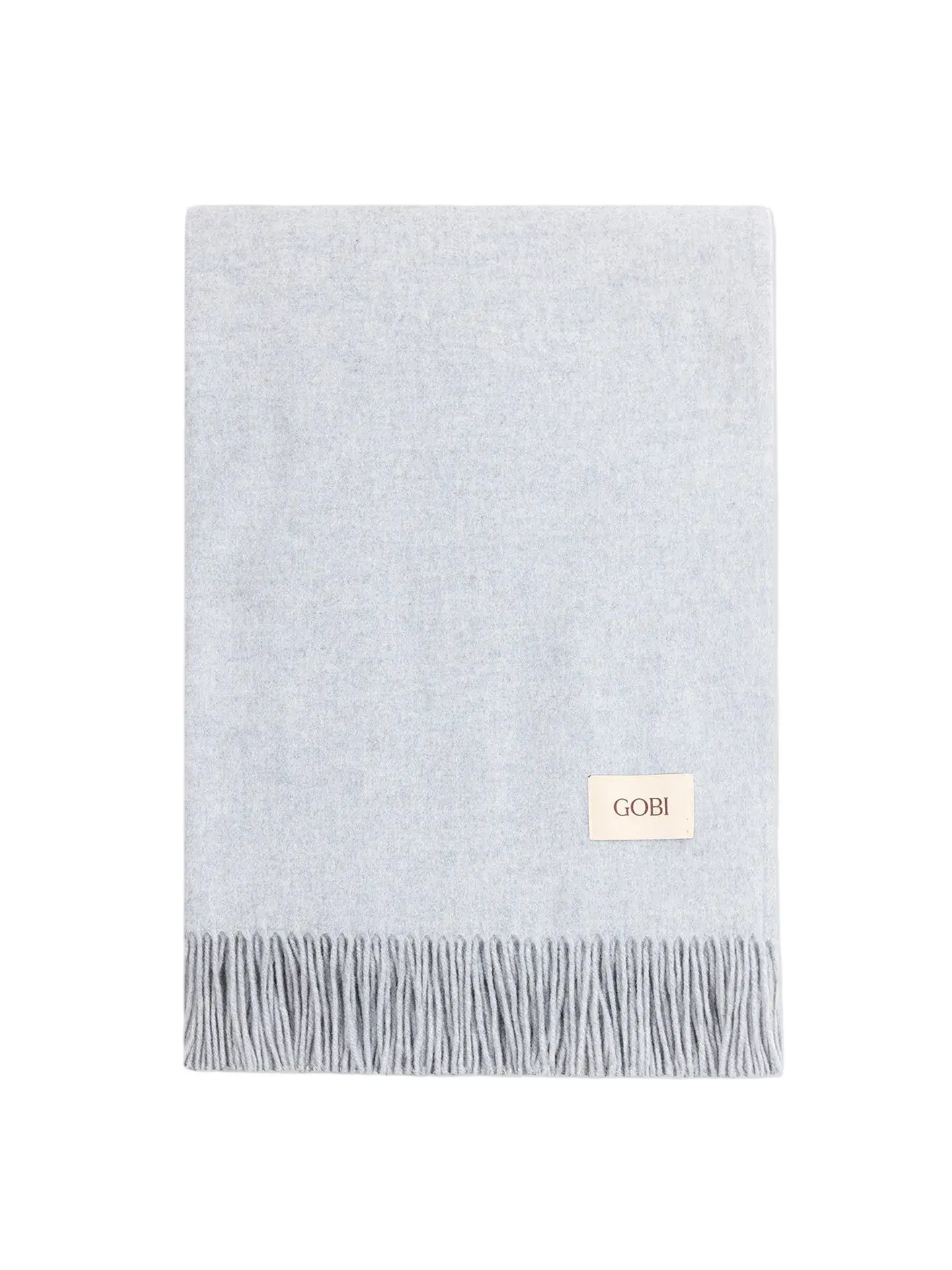 Luxury Mongolian Cashmere Throw Blanket with Fringe - Cozy, Soft, Warm Premium Large Blanket, Ideal Luxury Gift for Home Use, Neutral