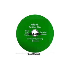 Cutting blade, ultra-thin diamond green brazing blade cutting blade ceramic jade glass wine bottle grinding cutting blade