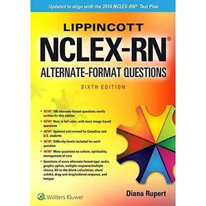 USED-Lippincott Nclex-RN Alternate Format Questions by Rupert, Diana L. (Paperback)