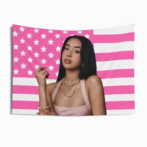 Sophia Katseye Kpop Band American Flag Mexican Katseye Members Flags Gift for Fans Men Women