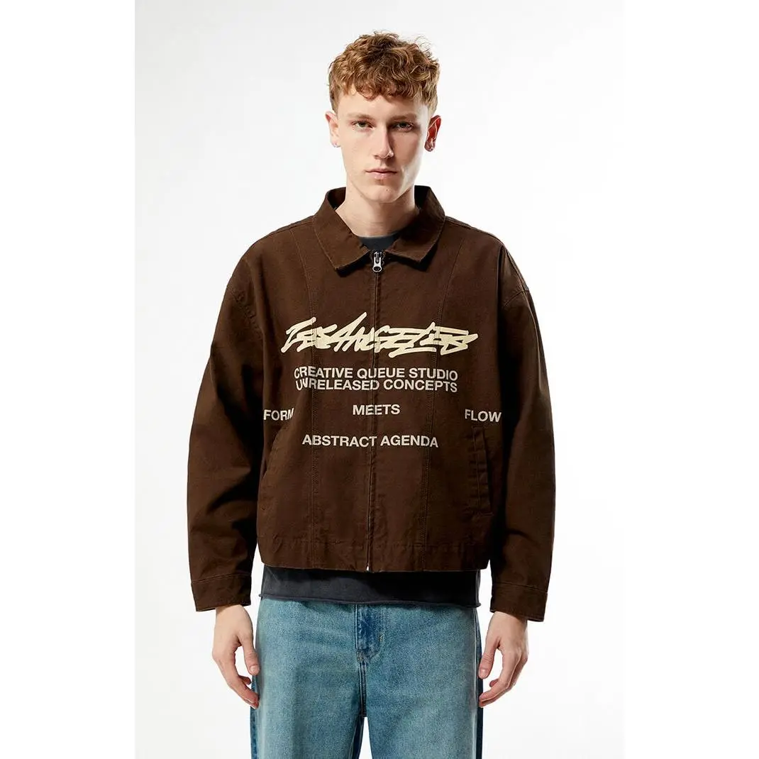 Pacsun Men's Grafitti LA Gas Jacket Pacsun Men's Grafitti LA Gas Jacket
