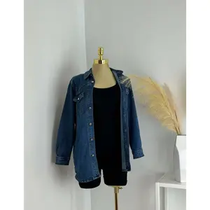 Oversized Fall Denim Jacket