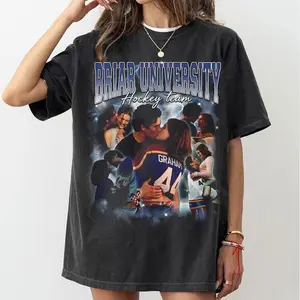 Briar University Bootleg Shirt, Briar University Hawks Hockey Shirt, Campus Love Story Shirt, Hockey Romance Shirt