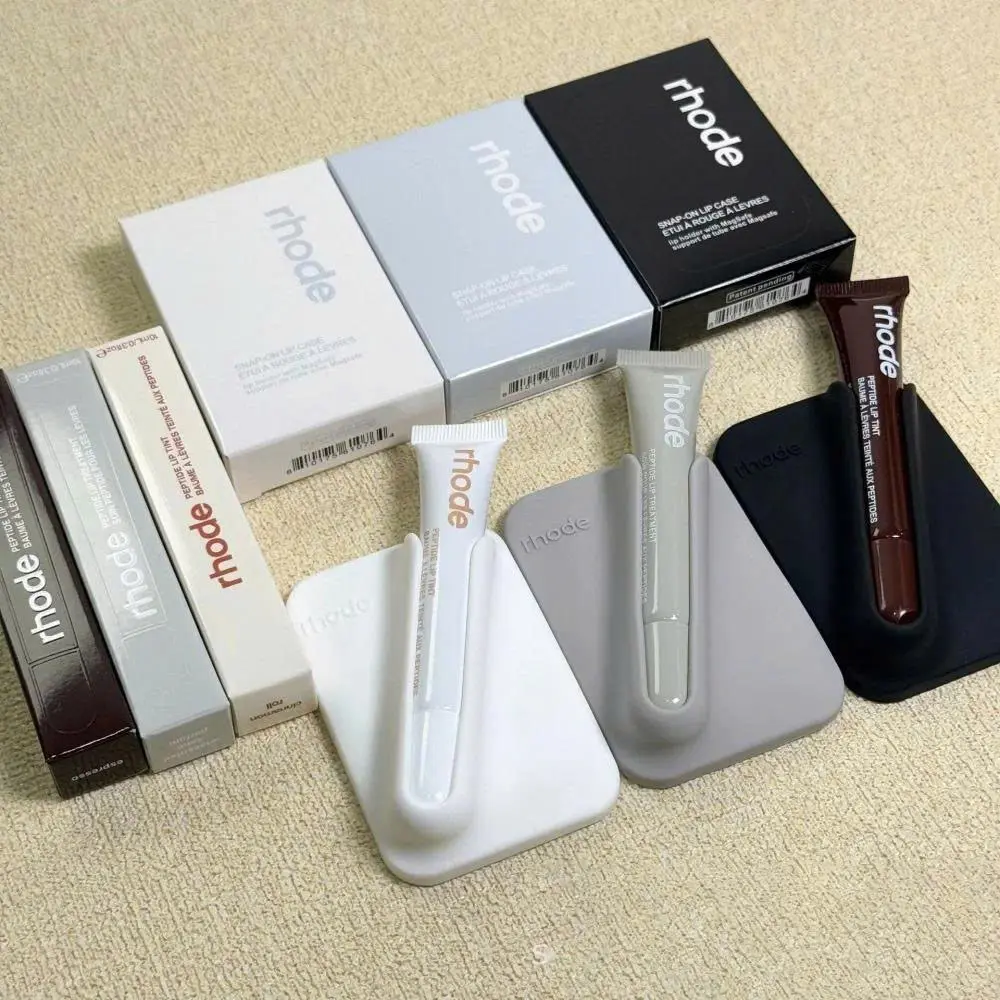 SNAP-ON LIP CASE Lip Holder with MagSafe Case for iPhone 17 Air 15 16 14 13 Pro Max Gloss Phone Cases