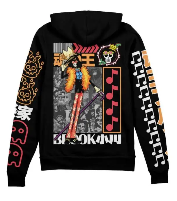 [FREESHIP] Brook Streetwear Zip Hoodie Jacket, Anime fan zip up hoodie, Perfect for Fall & Winter with Fitted Design, Soft Comfortable Sweatshirt #anime  #hoodie #menwear #Sweatshirt #ziphoodie