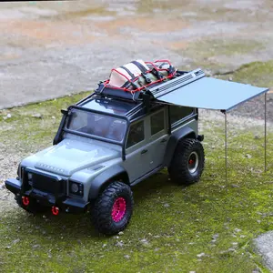 1/18 TRX4M Model Car Roof Tent - Compatible with Traxxas Land Rover/Bronco, Metal Rain Awning, Durable RC Accessory, Cross-Border Best Seller