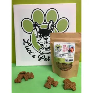 The Cookout - All Natural "Beef & Cheese" Dog & Puppy Treats - Disobedient Biscuits 6 oz. Pouch