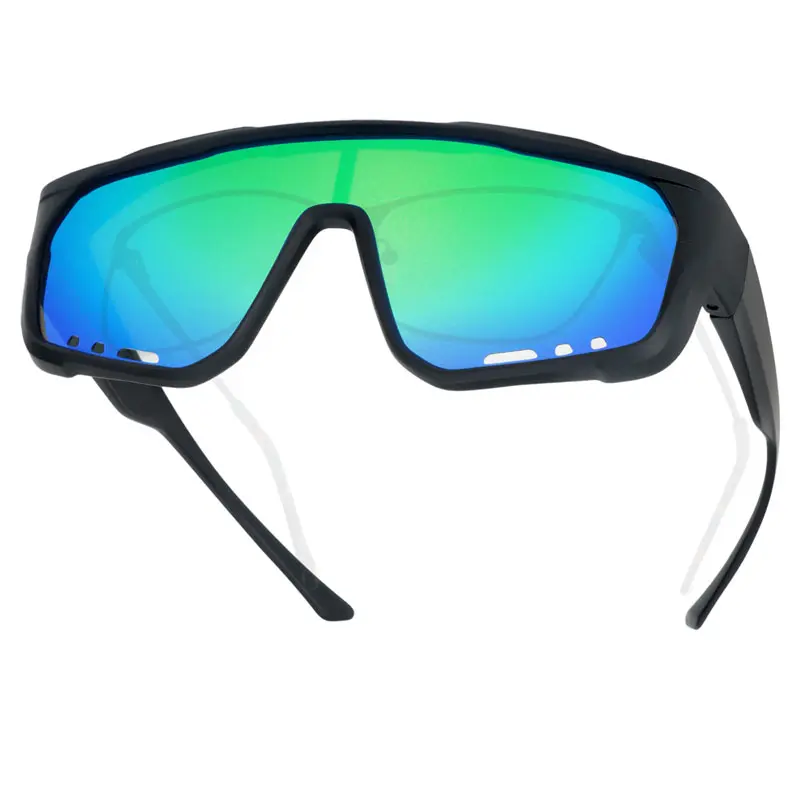 Polarized Fit Over Sunglasses for Men, UV400 Anti Glare Lens Wear Over Regular Glasses for Driving Outdoor Cycling Fishing Golf ST0163