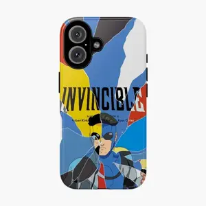 Invincible Anime Superhero Collage Tough Phone Case