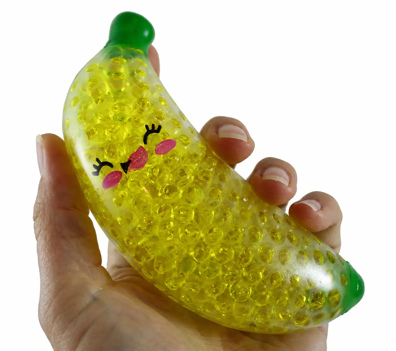Cute Banana Orbeez Squishy – Water Bead Stress-Relief Fidget
