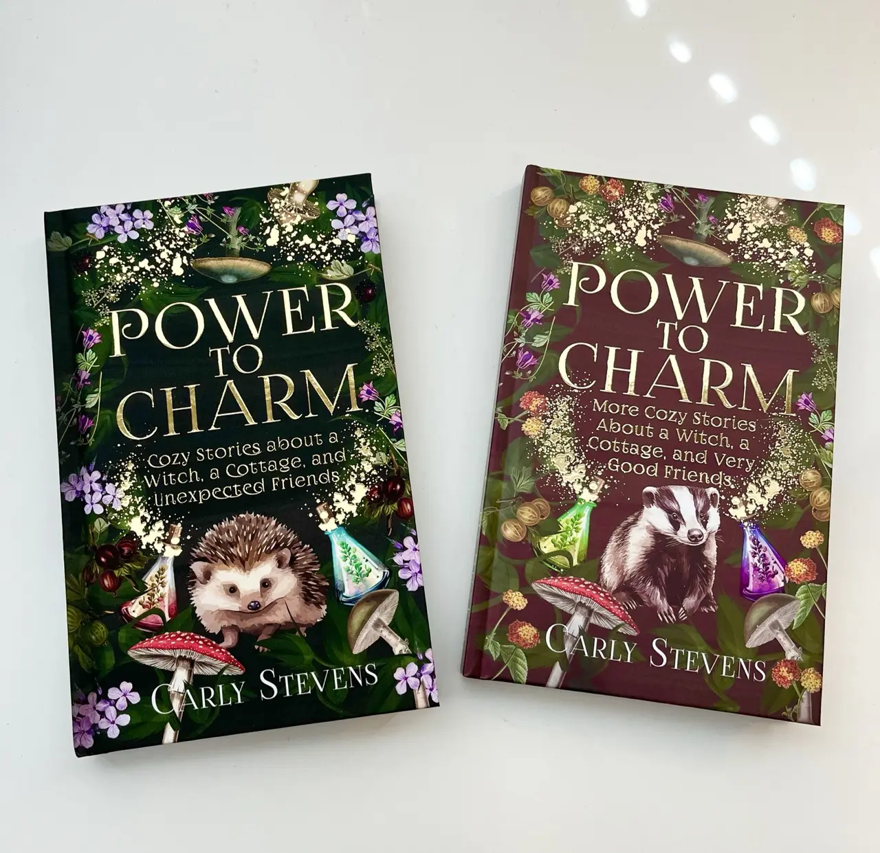 SIGNED cozy cottagecore fantasy book--Power to Charm: Cozy Stories About a Witch, A Cottage, and Unexpected Friends