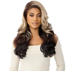 Outre Melted Hairline Glueless HD Deep Lace Side Part Front Wig - MH 126