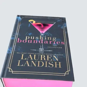 Pushing Boundaries Special Edition Hardback with Pink Edges
