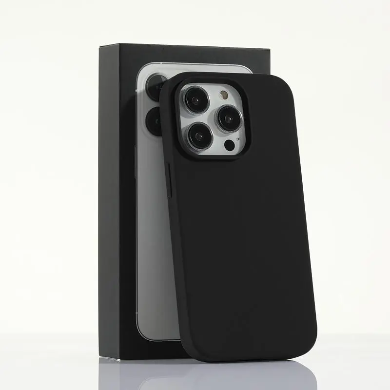 Large Hole Skin-Feel Liquid Silicone-like Phone Case, Skin-friendly Premium Handfeel, Soft Case, Shockproof Protective Cover, Colorful Candy Colors,Shockproof Phone Protective Case Compatible with iPhone 17Pro  12 13 14 1516 17 Pro Max 11 soft phone case
