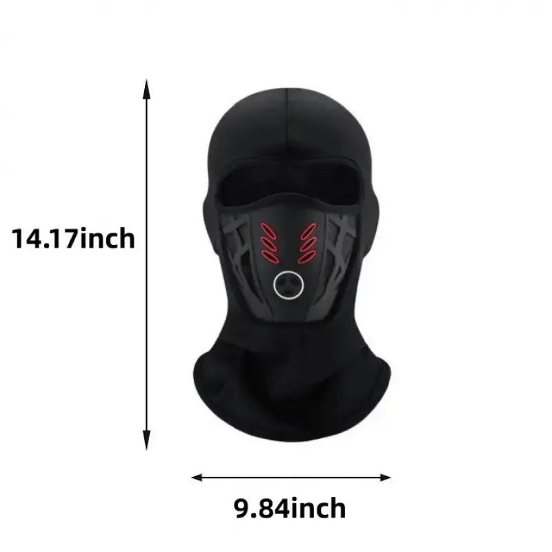 Unisex açık bisiklet termal golf sopası kılıfı rüzgar geçirmez polar kayak maske Unisex açık bisiklet termal golf sopası kılıfı rüzgar geçirmez polar kayak maske