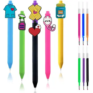 6 Pcs Healthcare Pens with Refills - Perfect Graduation Gift