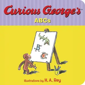 USED Book - Curious George's ABCs by Rey, Margret (Board book) - english